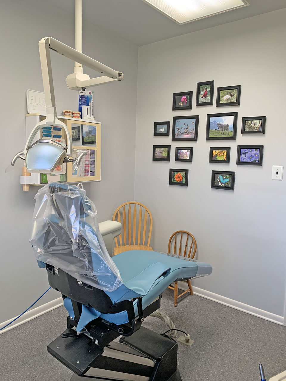 Mark Danner DMD Family Dentistry dental chair
